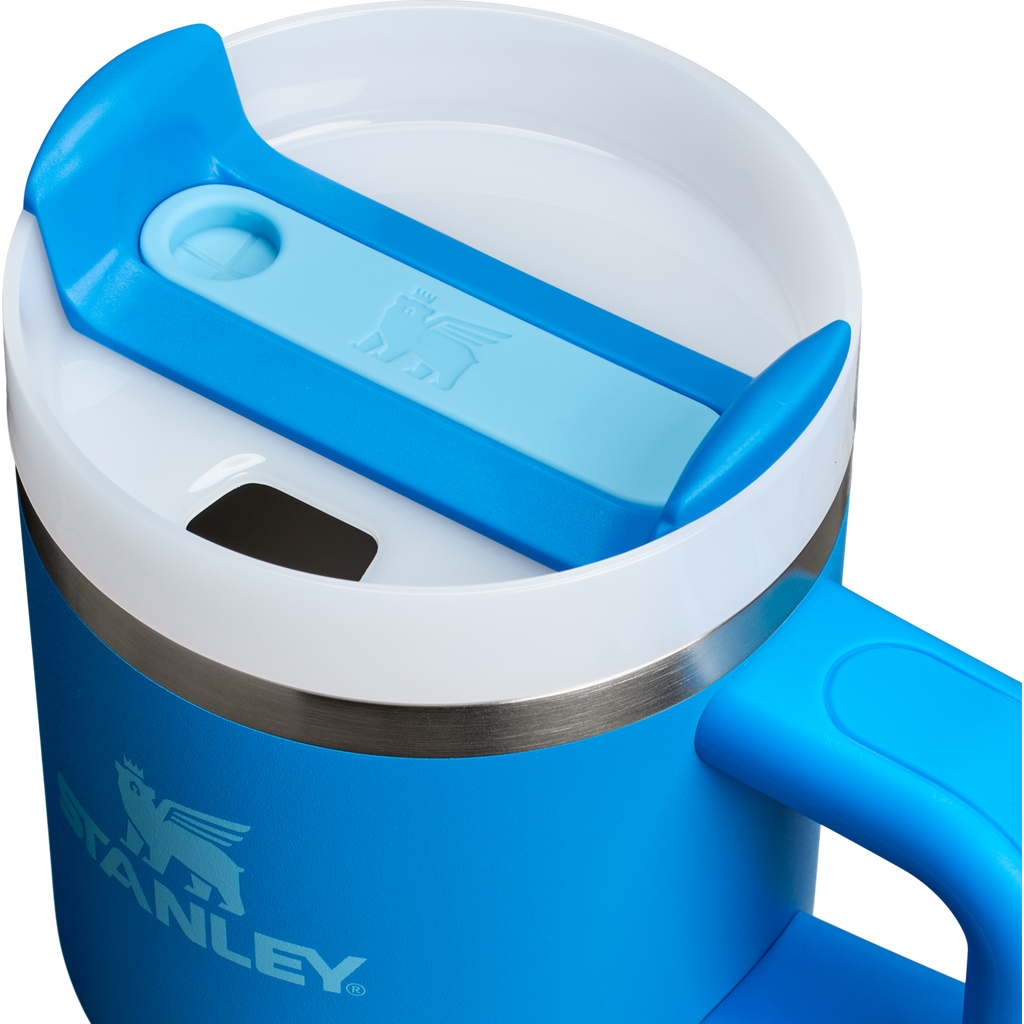 Car-Cup Friendly The Quencher H2.O Flowstate Tumbler with Handle | Stanley Create D309N - Premium Stainless Steel Straw Cup for All-Day Hydration Detail