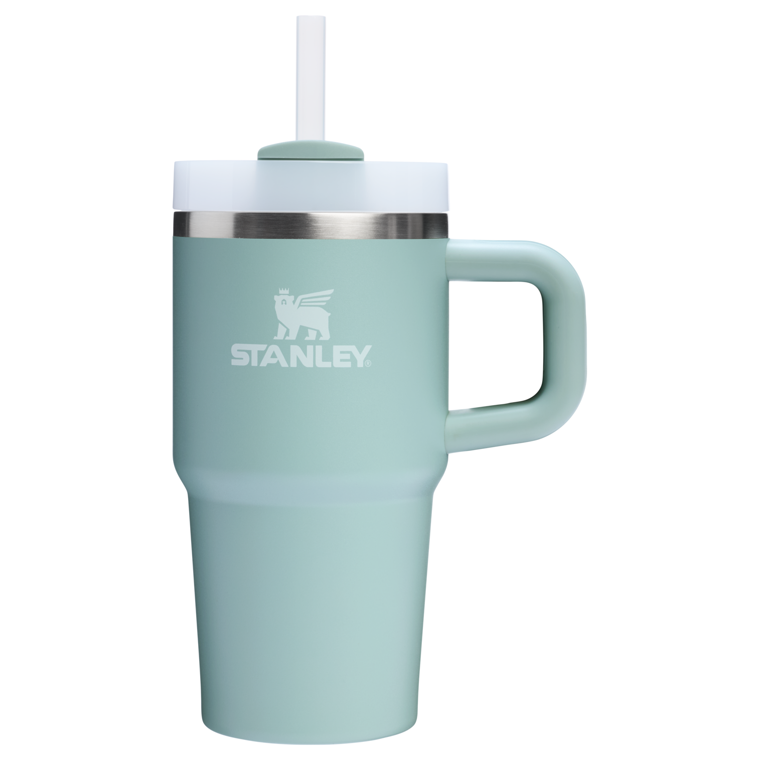 Insulated Travel The Quencher H2.O Flowstate Tumbler | Stanley Create D274S - Double-Wall Vacuum Insulated Travel Tumbler with Straw Detail