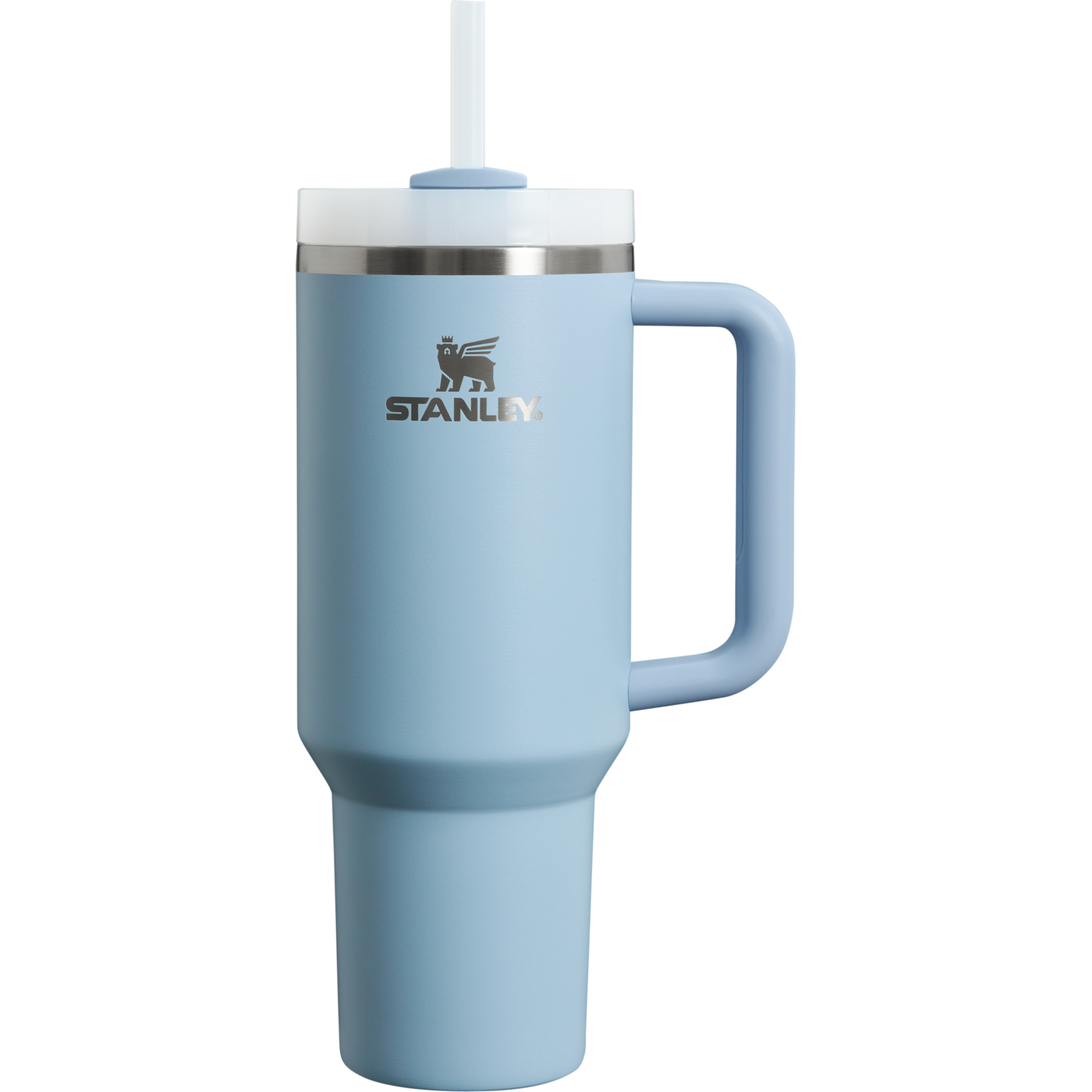 Splash-Resistant FlowState The Quencher H2.0 Flowstate Tumbler D050X - Double-Wall Vacuum Insulated Travel Tumbler with Straw Detail