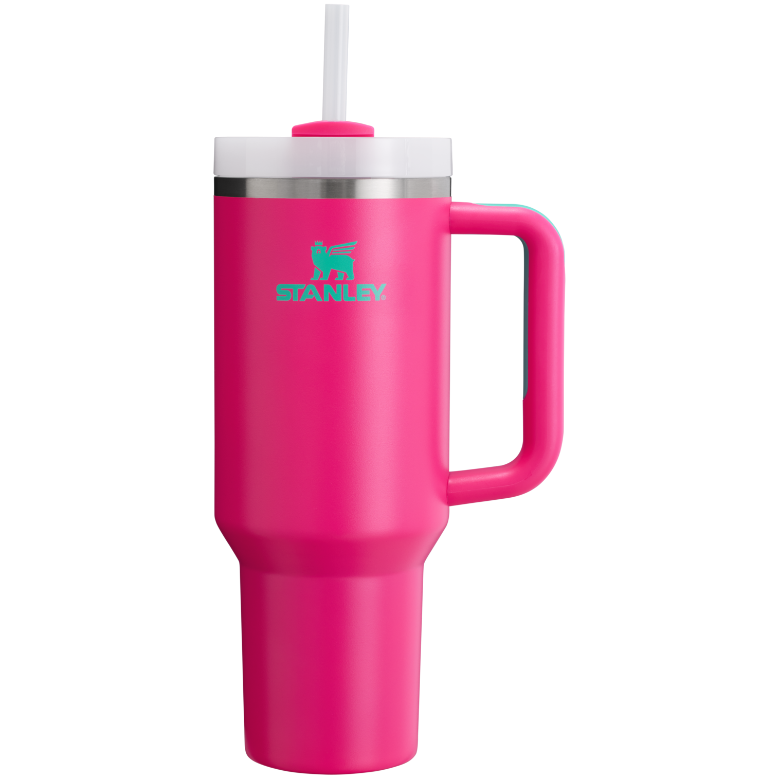 Splash-Resistant FlowState The Quencher H2.0 Flowstate Tumbler D050X - Double-Wall Vacuum Insulated Travel Tumbler with Straw Detail