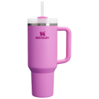 Splash-Resistant FlowState The Quencher H2.0 Flowstate Tumbler D050X - Double-Wall Vacuum Insulated Travel Tumbler with Straw - Peony