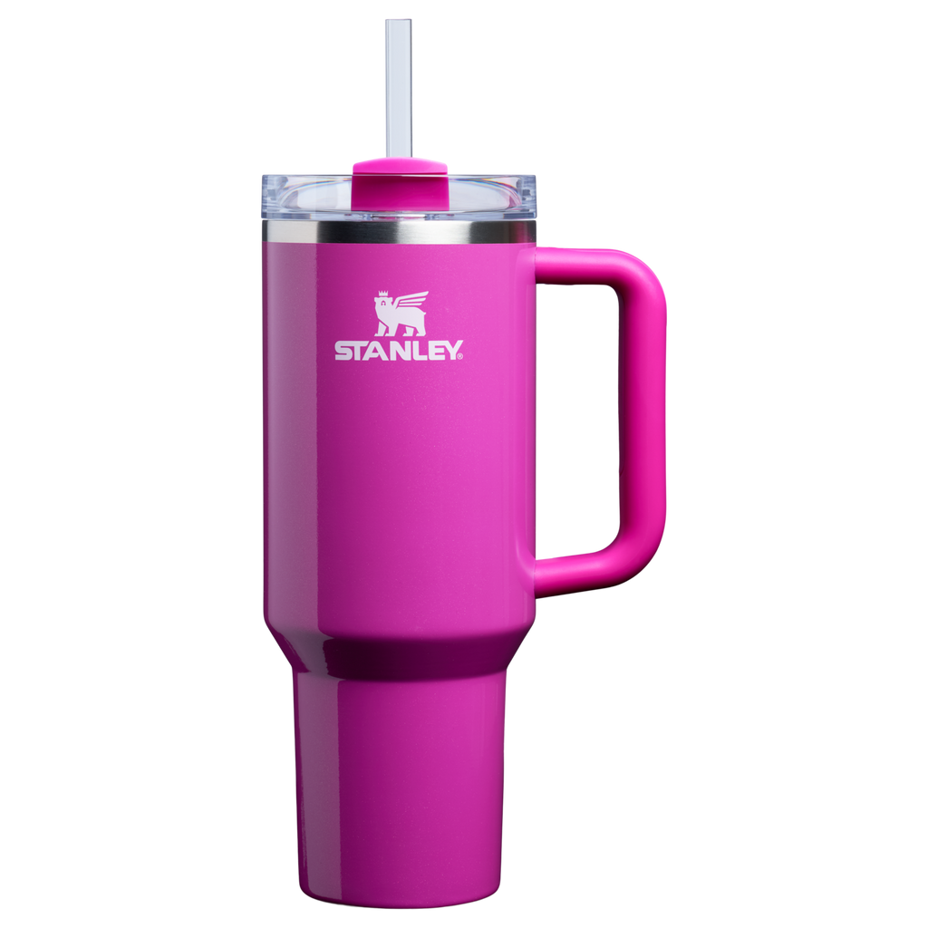 Splash-Resistant FlowState The Quencher H2.0 Flowstate Tumbler D050X - Double-Wall Vacuum Insulated Travel Tumbler with Straw Detail