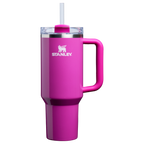 Splash-Resistant FlowState The Quencher H2.0 Flowstate Tumbler D050X - Double-Wall Vacuum Insulated Travel Tumbler with Straw Detail