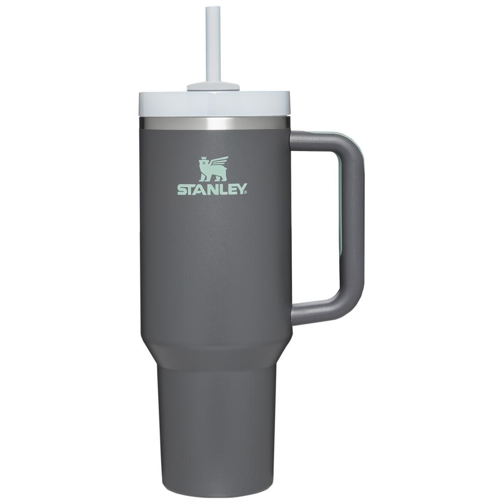 Splash-Resistant FlowState The Quencher H2.0 Flowstate Tumbler D050X - Double-Wall Vacuum Insulated Travel Tumbler with Straw Detail