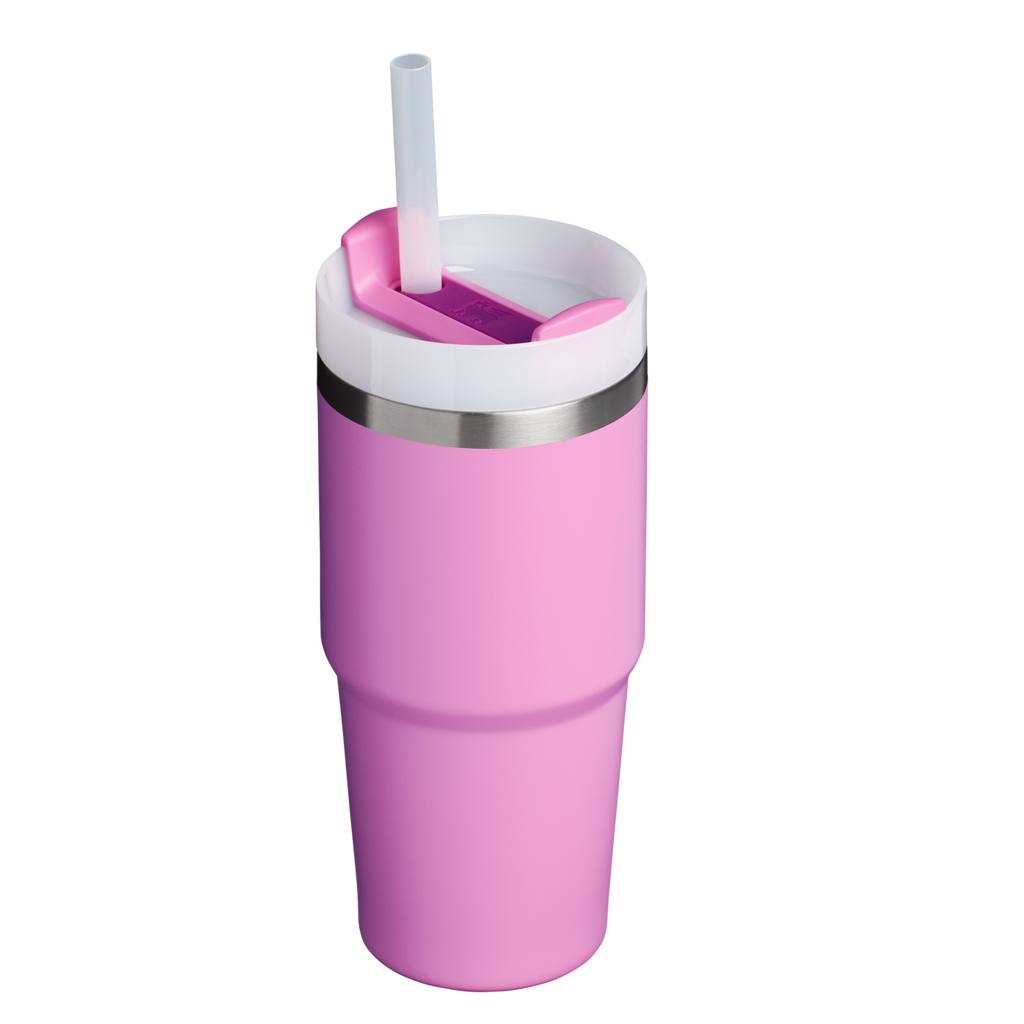Double-Wall Vacuum The Quencher H2.0 Flowstate Tumbler D214X - Double-Wall Vacuum Insulated Travel Tumbler with Straw Detail