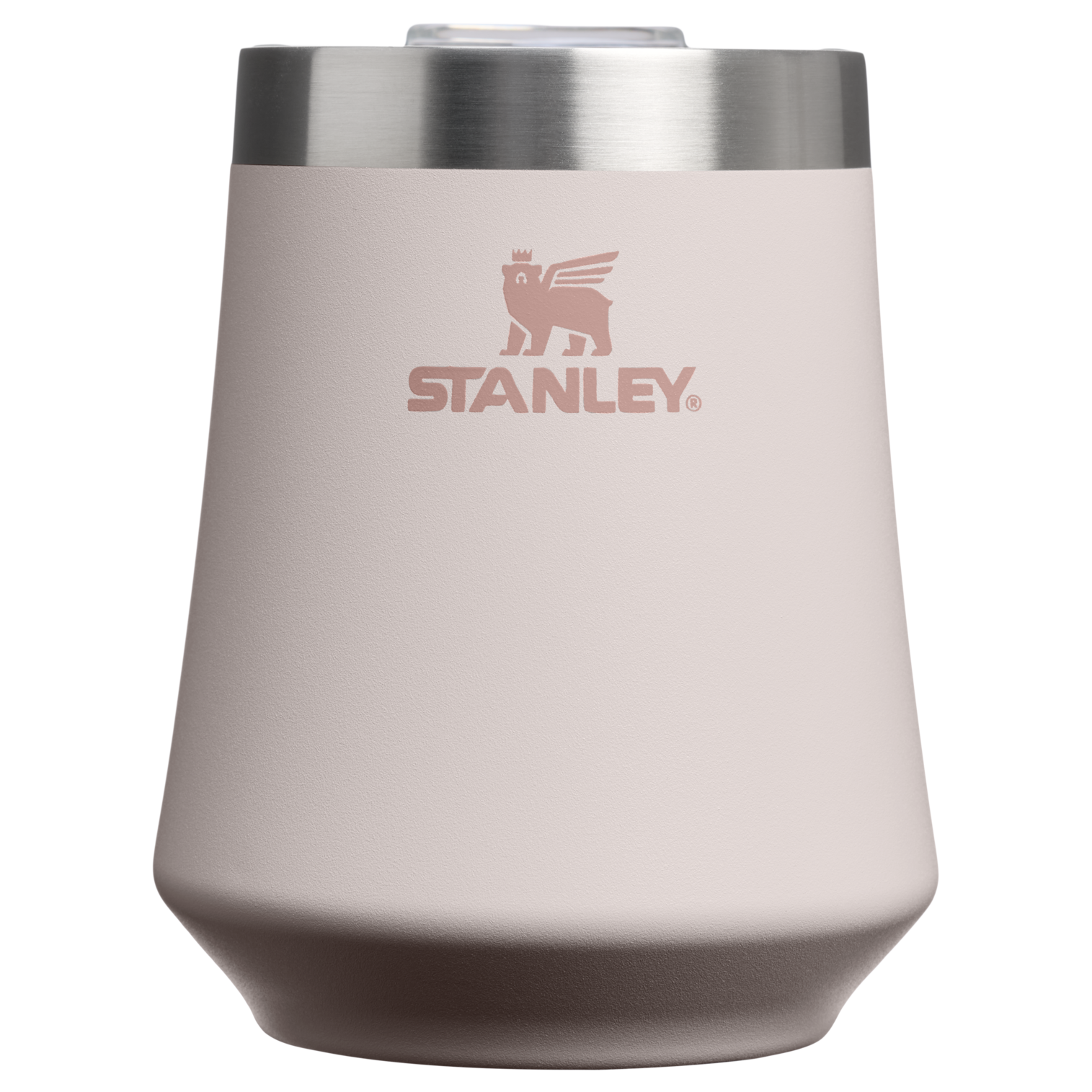 Flavor-Preserving The Reserve Wine Tumbler D125V - Premium Insulated Egg-Shaped Wine Glass for Outdoors - Rose Quartz