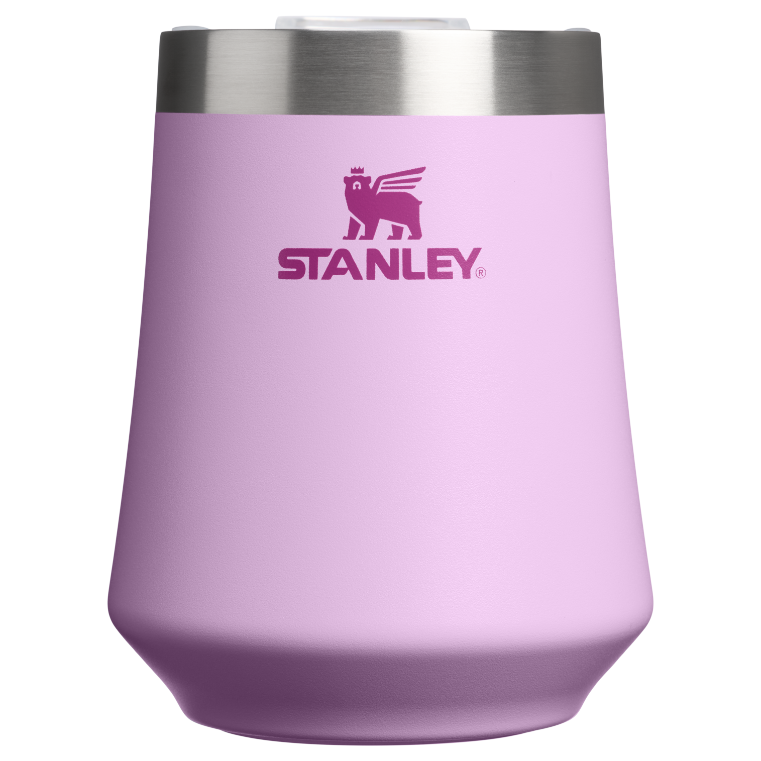 Flavor-Preserving The Reserve Wine Tumbler | Stanley Create D302P - Elegant Stemless Vacuum Insulated Wine Tumbler - Soft Orchid