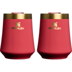 Premium Matte The Cheers & Cheer Reserve Wine Tumbler | 2-pack D190T - Reserve Collection Stainless Steel Whiskey Cup Detail