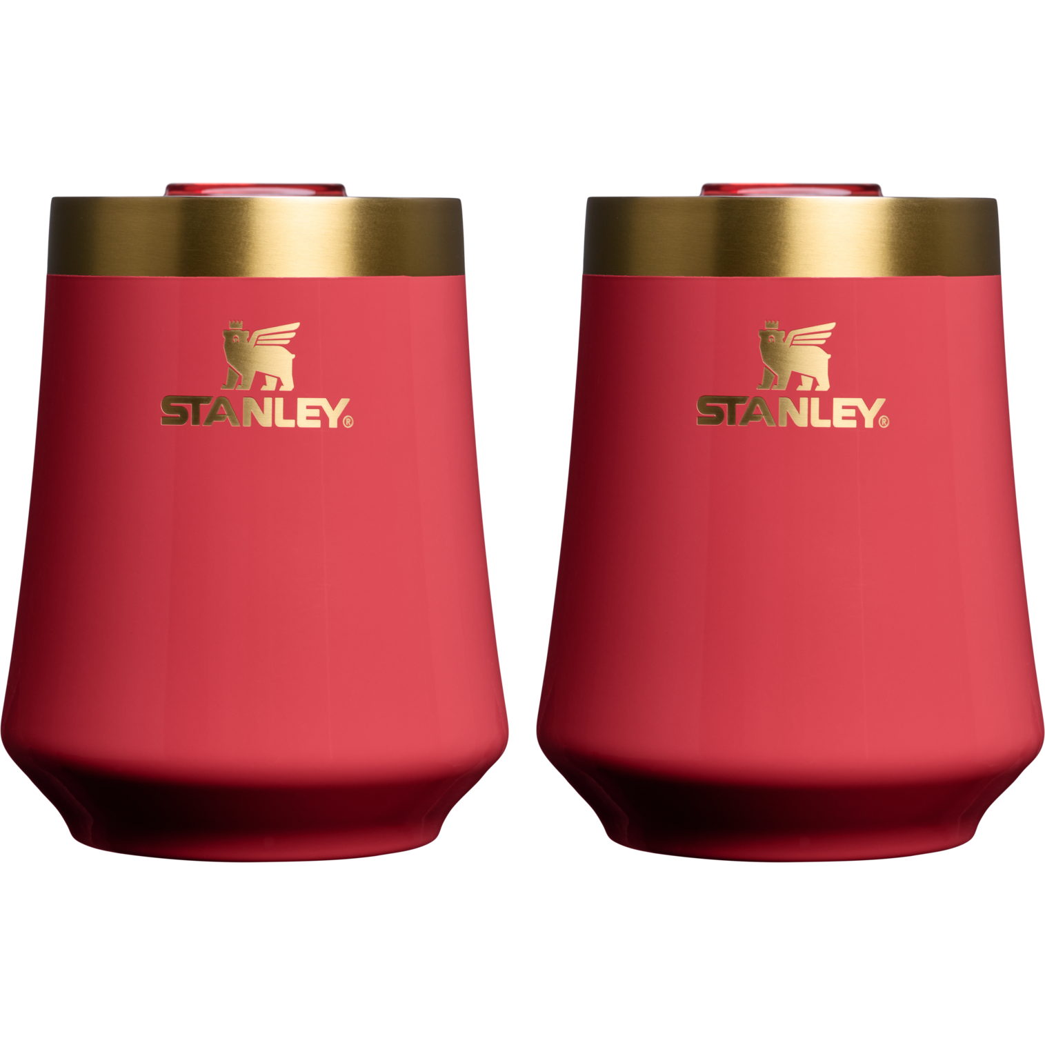 Premium Matte The Cheers & Cheer Reserve Wine Tumbler | 2-pack D190T - Reserve Collection Stainless Steel Whiskey Cup Detail