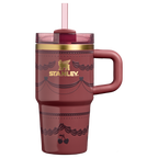 Large Capacity The Valentine’s Day Quencher H2.0  Flowstate Tumbler D234X - Premium Stainless Steel Straw Cup for All-Day Hydration - Red Velvet Cake