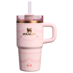 Large Capacity The Valentine’s Day Quencher H2.0  Flowstate Tumbler D234X - Premium Stainless Steel Straw Cup for All-Day Hydration - Pink Velvet Cake