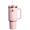 Double-Wall Vacuum The Valentine’s Day Quencher H2.0 Flowstate Tumbler D231T - 40oz Large Capacity Car-Cup Friendly Quencher - Pink Velvet Cake