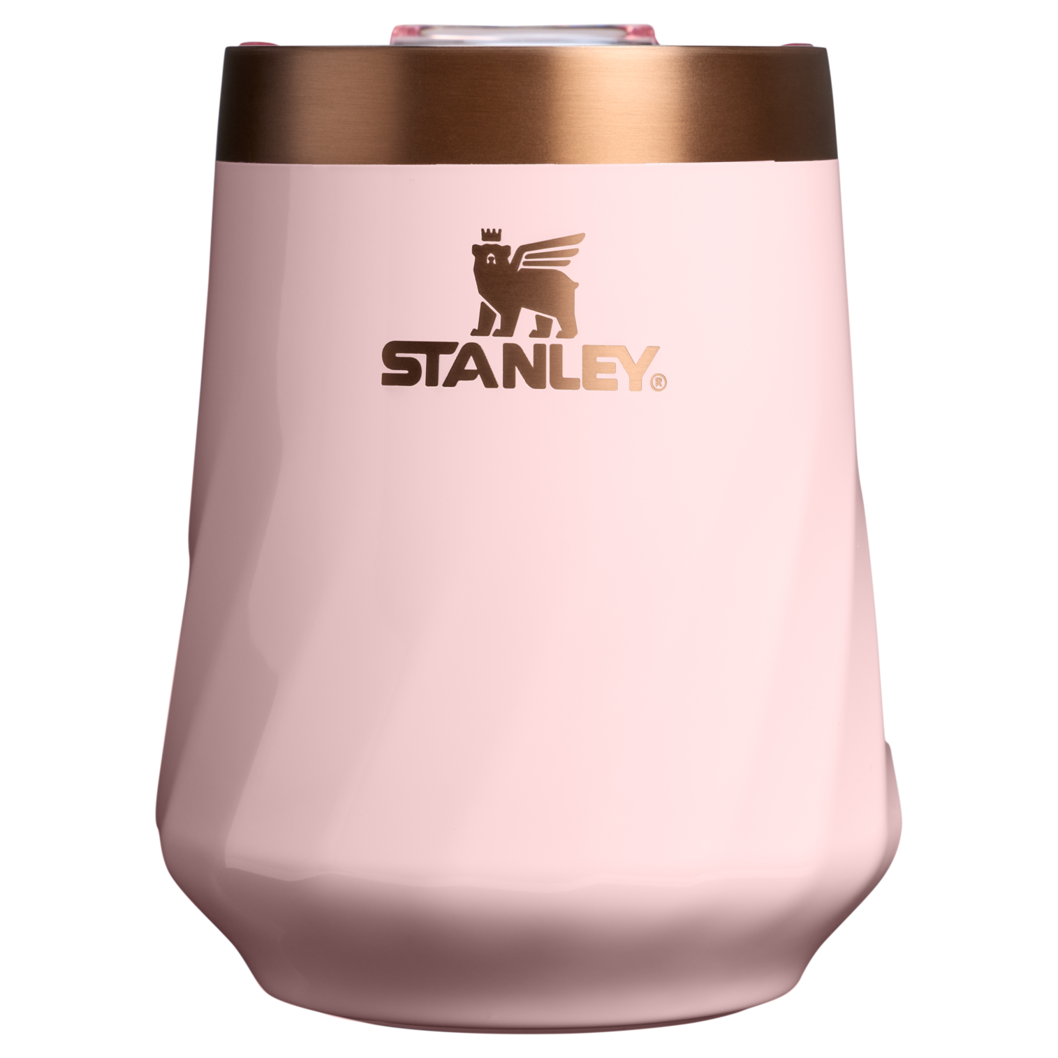 Flavor-Preserving The Valentine’s Day Textured Reserve Wine Tumbler D233K - Reserve Collection Stainless Steel Whiskey Cup - Pink Velvet Gloss