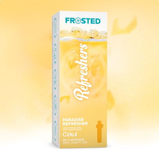 Sugar-Free Frosted Paradise Refresher ZZUE - Vitamin-Infused Natural Refreshing Flavor Core - Default Title