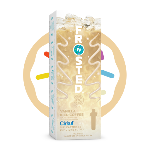 Sugar-Free Frosted Vanilla Iced Coffee A096 - Vitamin-Infused Natural Refreshing Flavor Core - Default Title