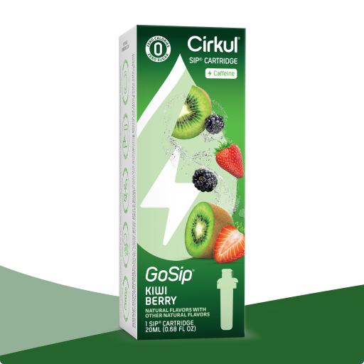 Refreshing Electrolyte GoSip Kiwi Berry FTUR - Zero-Calorie Multi-Flavor Sip Pods for Water Bottle - Default Title