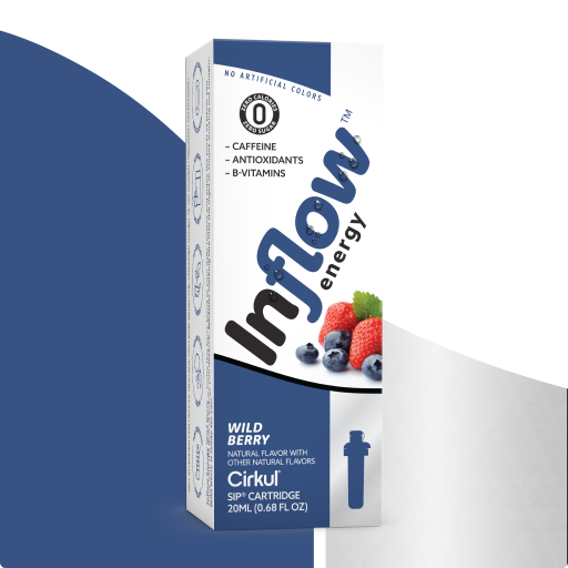 Sugar-Free Inflow Energy Wild Berry VQ6U - Electrolyte Hydration Enhanced Taste Cartridges - Default Title