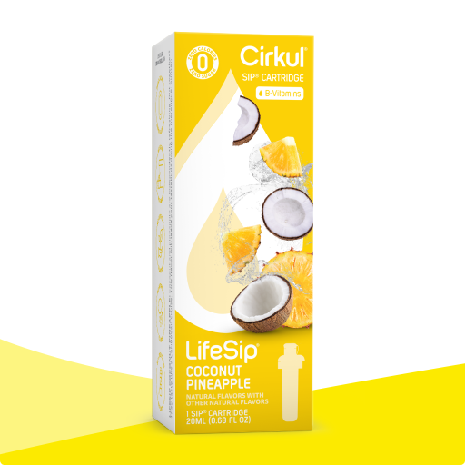 Zero-Calorie LifeSip Coconut Pineapple 4960 - Sugar-Free Fruit Flavor Cartridge Refill - Default Title