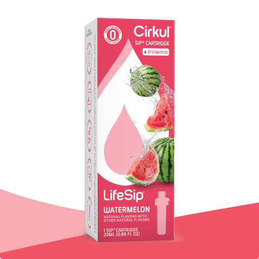Vitamin-Infused LifeSip Watermelon 23L4 - Electrolyte Hydration Enhanced Taste Cartridges - Default Title