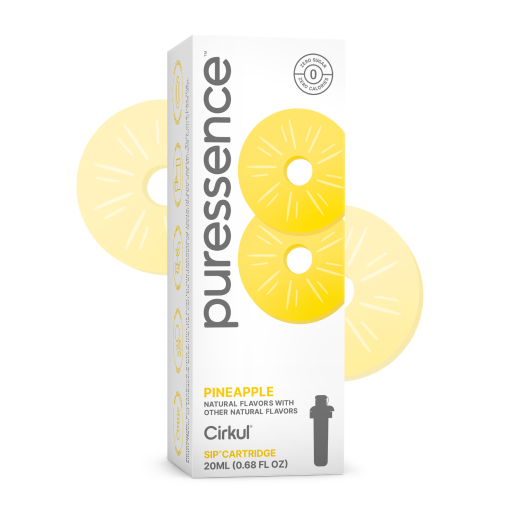 Natural Fruit Flavored Puressence Pineapple (Unsweetened) NUIK - Zero-Calorie Multi-Flavor Sip Pods for Water Bottle - Default Title