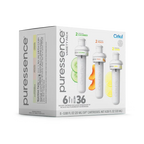 Sugar-Free Puressence 6-Pack Variety Pack 3T3F - Sugar-Free Fruit Flavor Cartridge Refill Detail