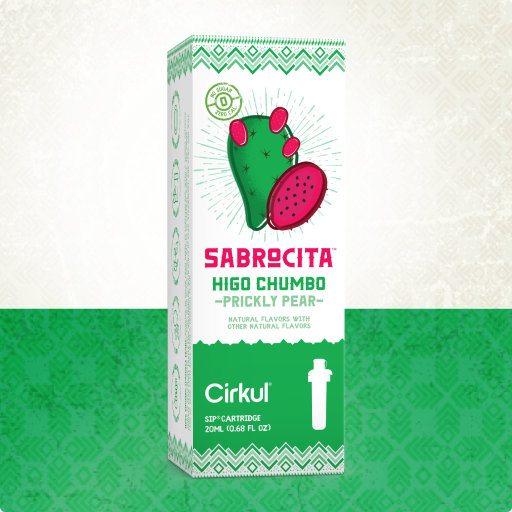 Sugar-Free Sabrocita Prickly Pear YCOO - Sugar-Free Fruit Flavor Cartridge Refill - Default Title