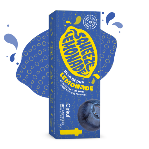 Sugar-Free Squeeze Blueberry Lemonade IU8A - Sugar-Free Fruit Flavor Cartridge Refill - Default Title