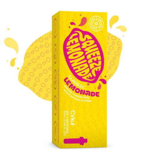 Natural Fruit Flavored Squeeze Classic Lemonade 9VJJ - Sugar-Free Fruit Flavor Cartridge Refill - Default Title