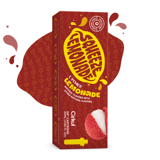 Sugar-Free Squeeze Lychee Lemonade BWJ6 - Sugar-Free Fruit Flavor Cartridge Refill - Default Title