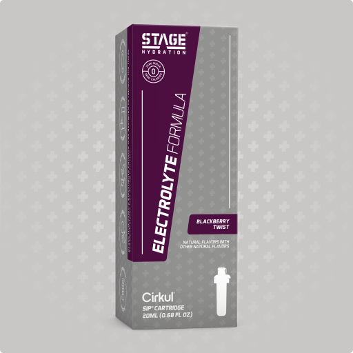 Refreshing Electrolyte Stage Blackberry Twist 1759 - Sugar-Free Fruit Flavor Cartridge Refill - Default Title