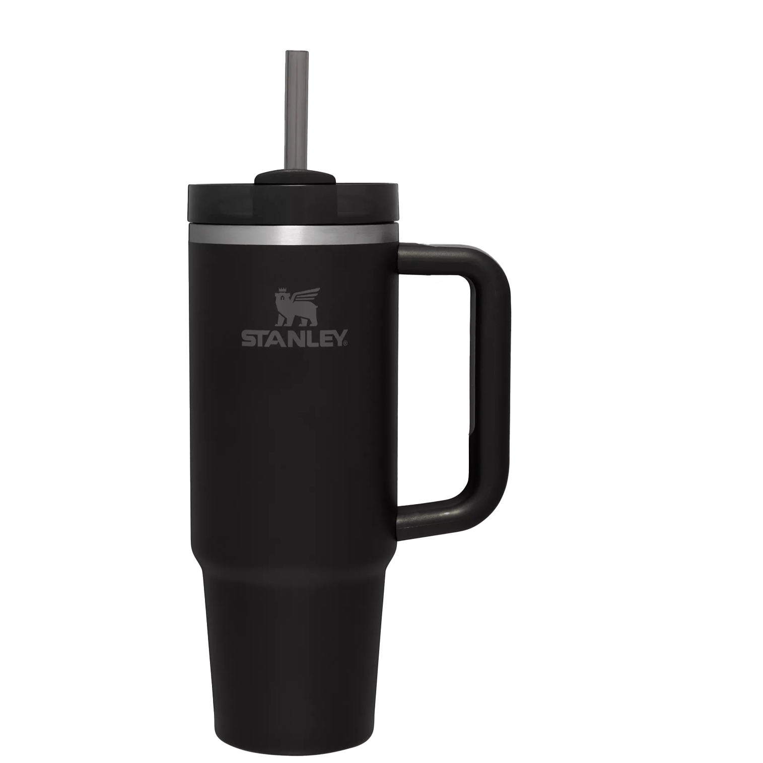 Car-Cup Friendly The Quencher H2.0 Flowstate Tumbler | Stanley Create D331C - FlowState 3-Position Lid Insulated Travel Mug - Black